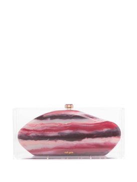 Annika layered clutch bag