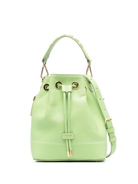 leather bucket bag