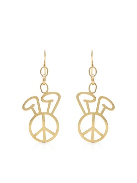 peace-detail earrings