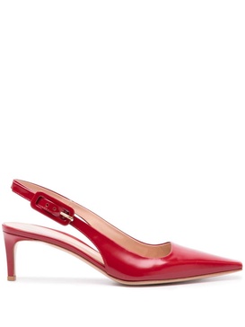 Lindsay 55mm slingback pumps