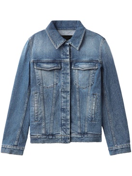 washed denim jacket