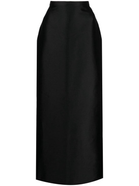 Isolde satin-finish skirt 