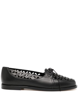 Delirium cut-out leather loafers