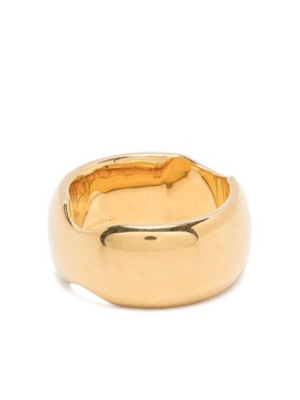 Women's Maxi Band Ring  in Gold