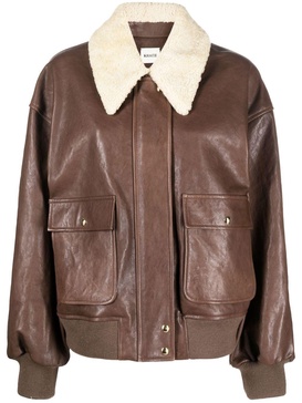 The Shellar lambskin jacket