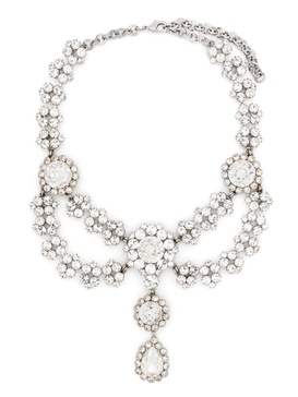 crystal-embellished necklace