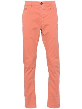 Bobby low-rise chino trousers