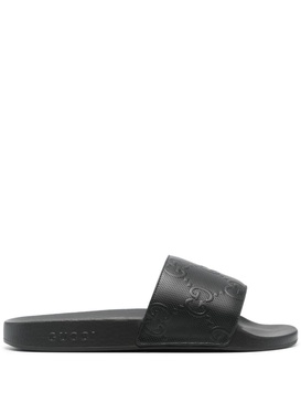 GG-embossed slides