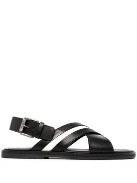 Jamilo crossover-straps leather sandals 