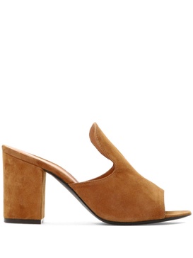 Stondato Cuoio leather mules