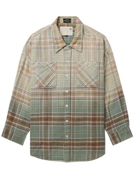 drop-shoulder work shirt