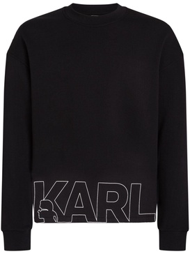 logo-print crew-neck sweatshirt