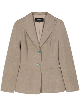 single-breasted blazer