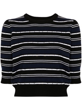 striped wool jumper