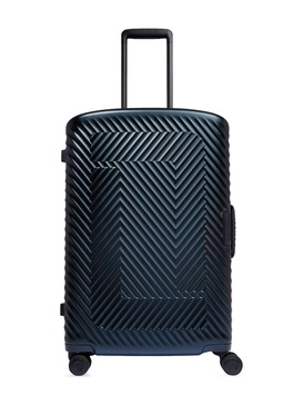 Atlas logo-embossed suitcase 