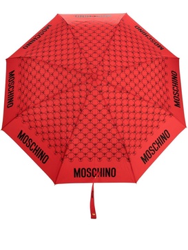 monogram-print umbrella 