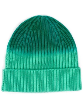 ribbed-knit beanie