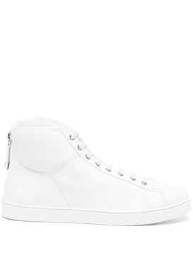 Peter leather high-top sneakers