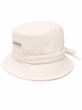 Le Bob Gadjo cotton logo bucket hat