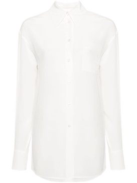 crepe de chine silk shirt