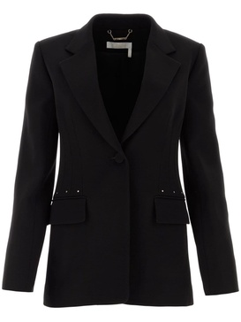 wool single-breasted blazer