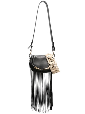 Fang Bag fringed shoulder bag