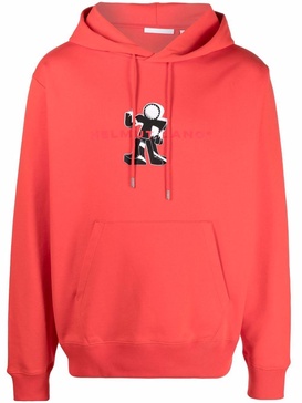 Figure print hoodie