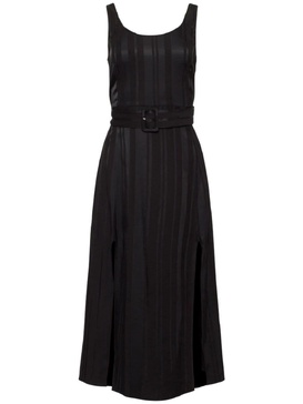 Brixley belted midi dress