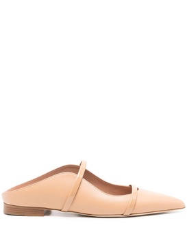 Maureen leather flat mules