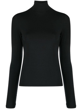 roll-neck long-sleeved top 