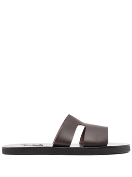 Apteros cut-out leather slides