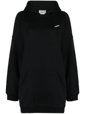 oversize logo-print hoodie