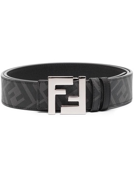 FF-logo reversible leather belt