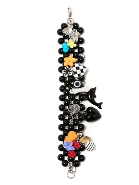 multi-charm bead bracelet 