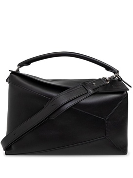 large Puzzle Edge leather shoulder bag