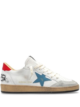 BALLSTAR NET UPPER SUEDE TOE LEATHER STAR AND HEEL CRACK SPUR