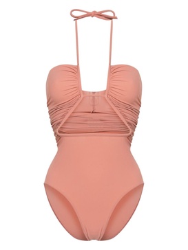 cut-out-detail swimsuit