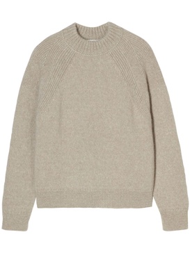 crew-neck long-sleeve jumper