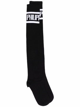 logo-print socks