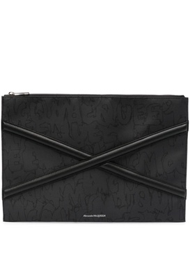 The Harness zipped clutch