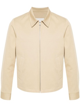 twill shirt jacket