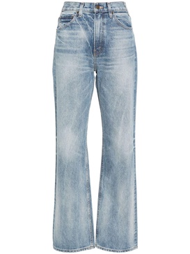 Mitchell high-rise straight-leg jeans 