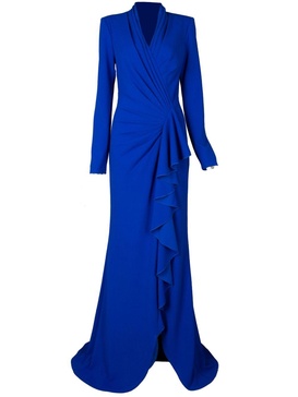 Markum draped gown