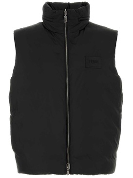 FF Stripe reversible padded gilet