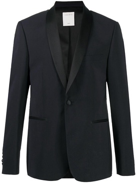 shawl-lapel tuxedo jacket