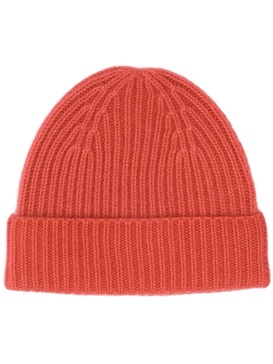 ribbed-knit beanie