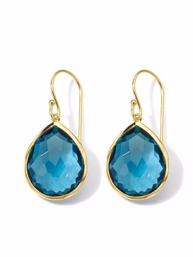 18kt yellow gold Rock Candy® Medium Teardrop earrings