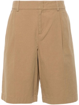 tailored cotton shorts