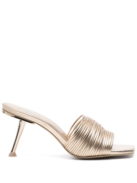 Giana 90mm metallic mules