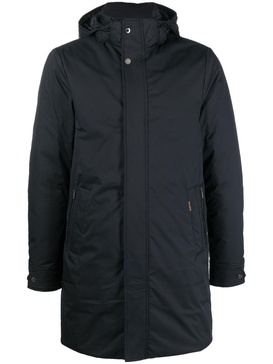 hooded parka coat